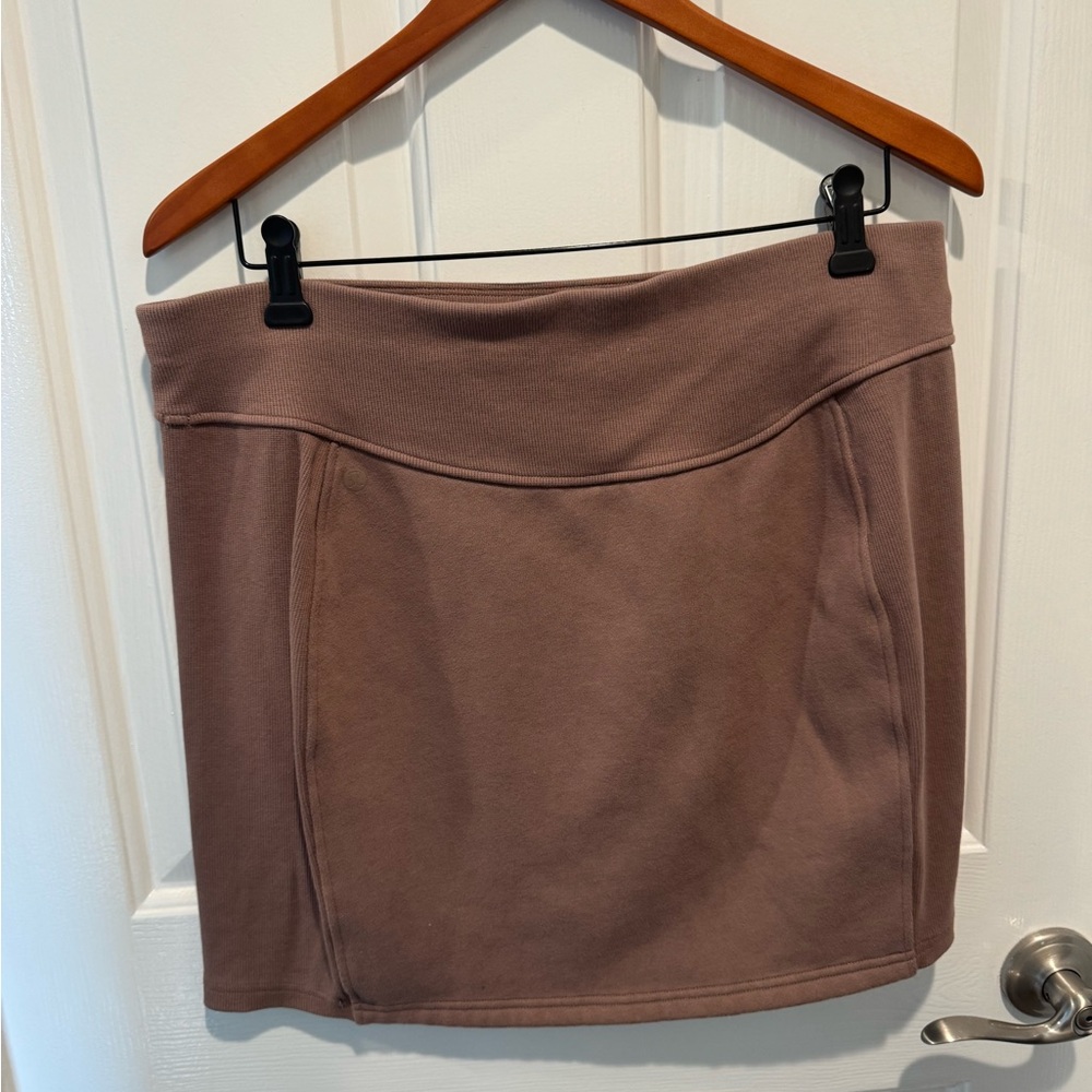 Lululemon Classic Light Brown Mini Skirt Size XL - Picture 4 of 9